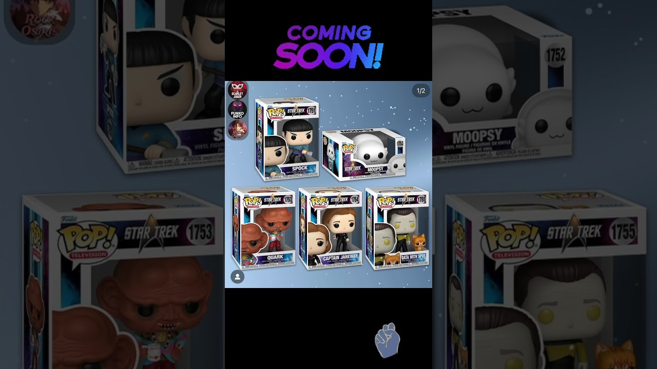 #comingsoon #funko #collector #funkopop #startrek #scifi #toys #figurines