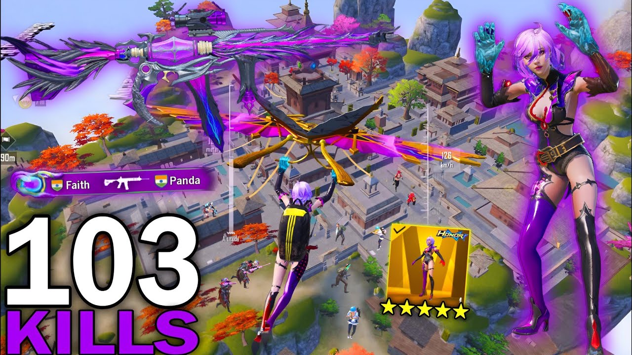 103 KILLS!🥵HARDEST LOBBY OF THIS SEASON IN SACRED QUARTET🔥PUBG MOBILE