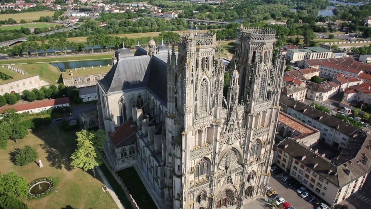 Toul vue du ciel