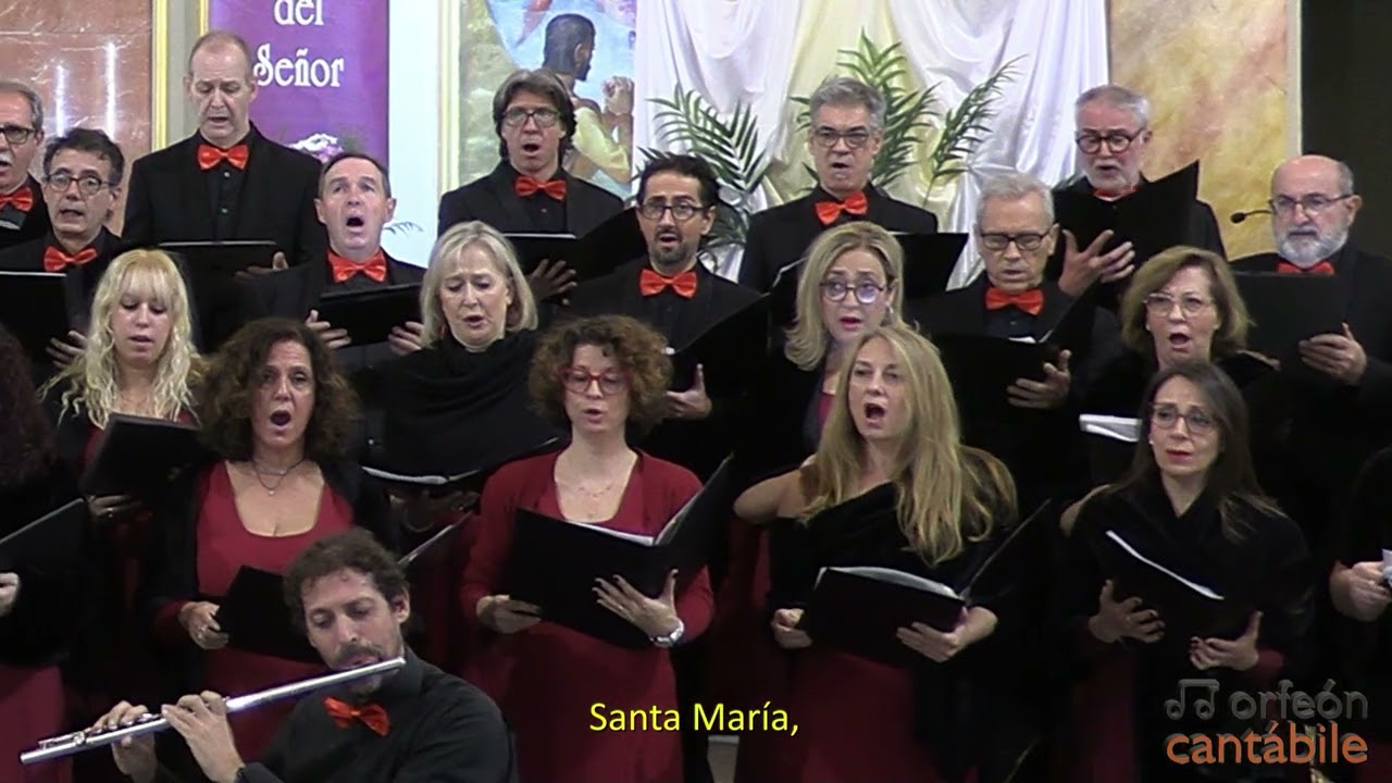 AVE MARIA Bach-Gounod-Blackwell-Catalá ORFEÓN CANTÁBILE Parroquia de San Antonio ALICANTE 21-12-2024