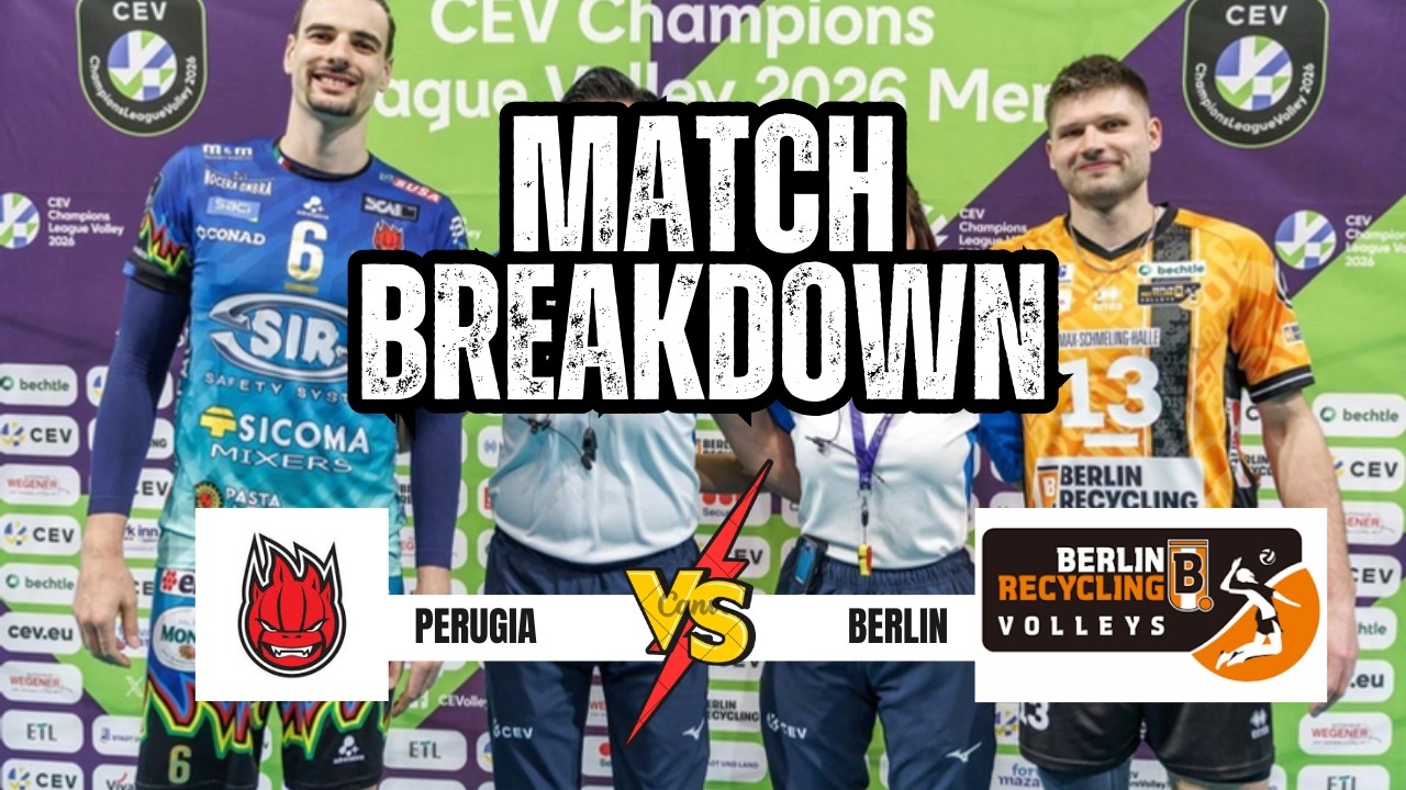 Reacting to Perugia vs Berlin Champions League Game