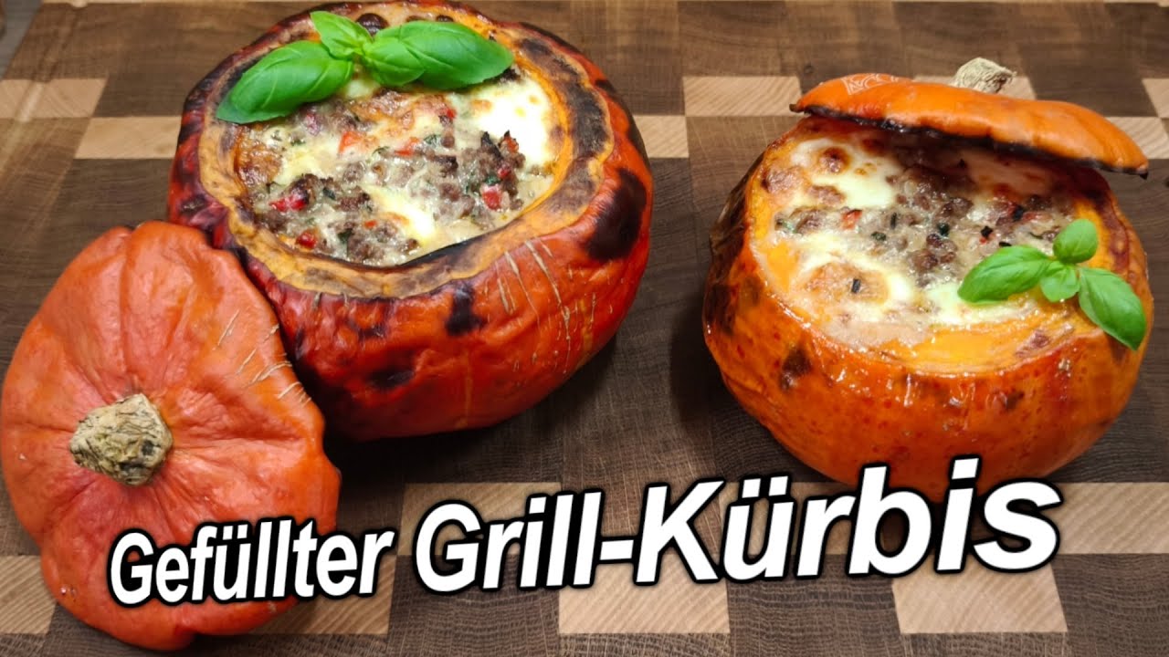 Gefüllter Grill - Kürbis