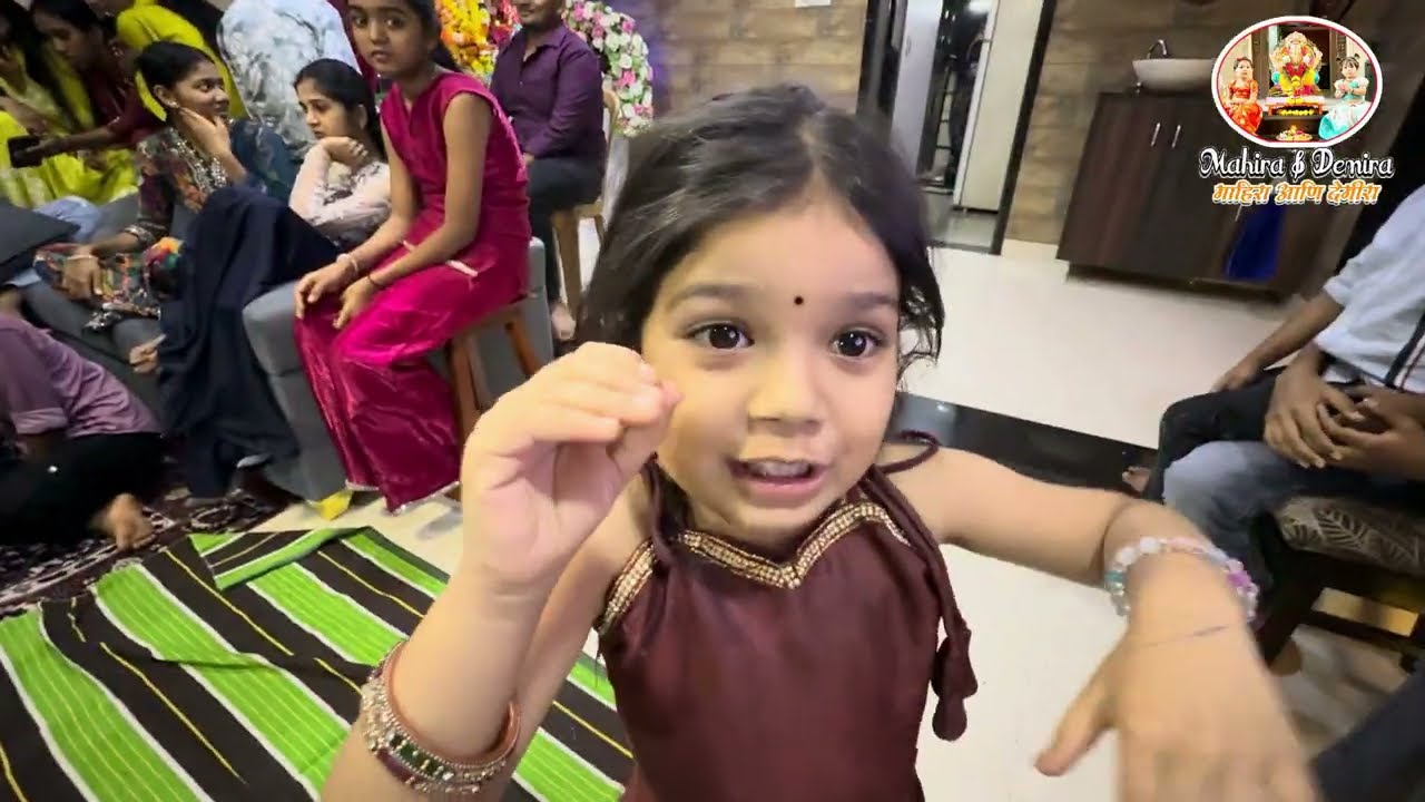 बाप्पाचे जागरण  | माघी गणपती | Vlog-140 | Mahira and Demira 