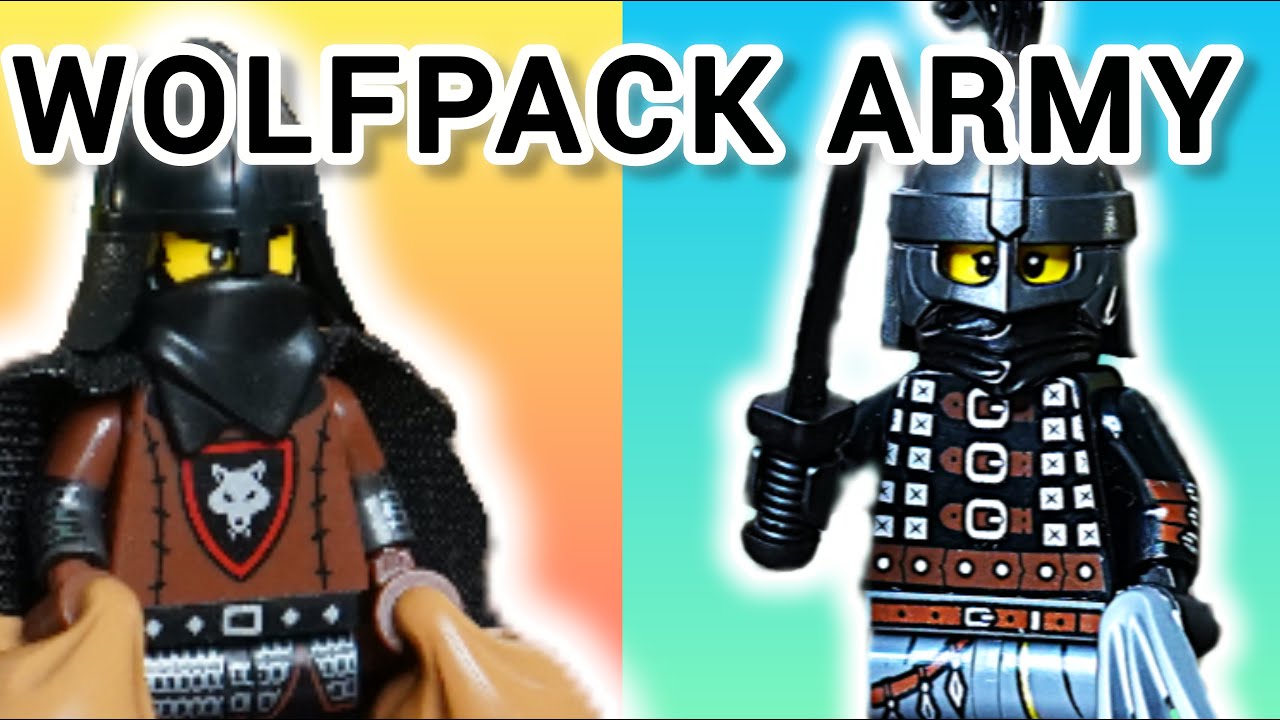 Building My Own LEGO Wolfpack Faction (Custom Minifigs)