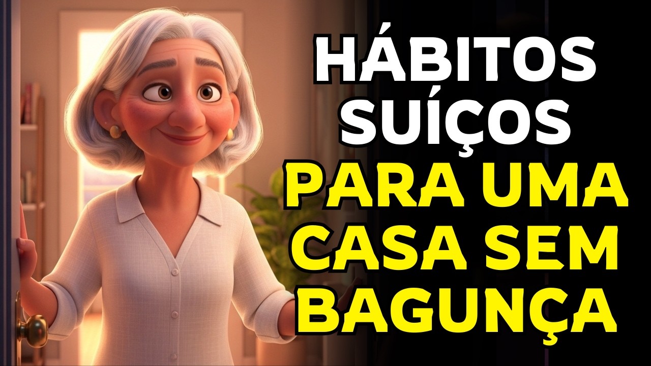 7 HÁBITOS SUÍÇOS PARA NUNCA TER UMA CASA BAGUNÇADA - EVOLUINDO COM AÇÃO