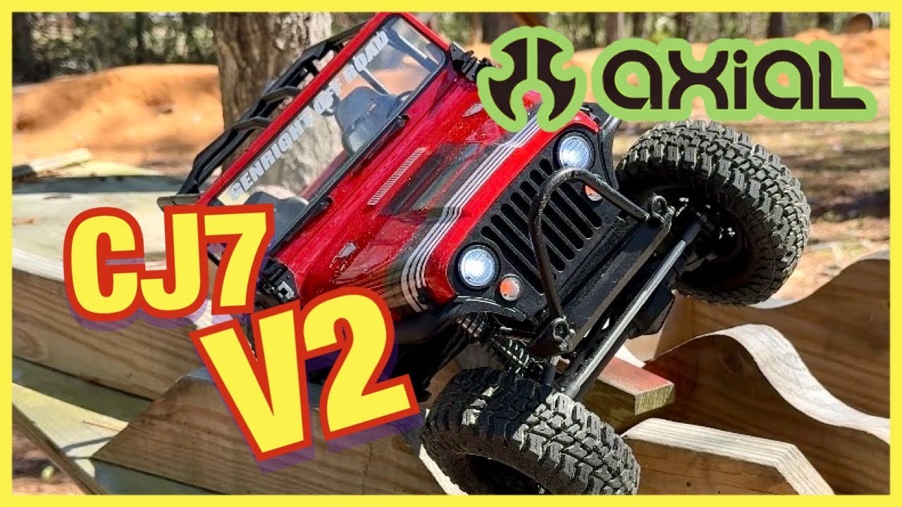 Новый Axial SCX10iii CJ7 V2 уже здесь!