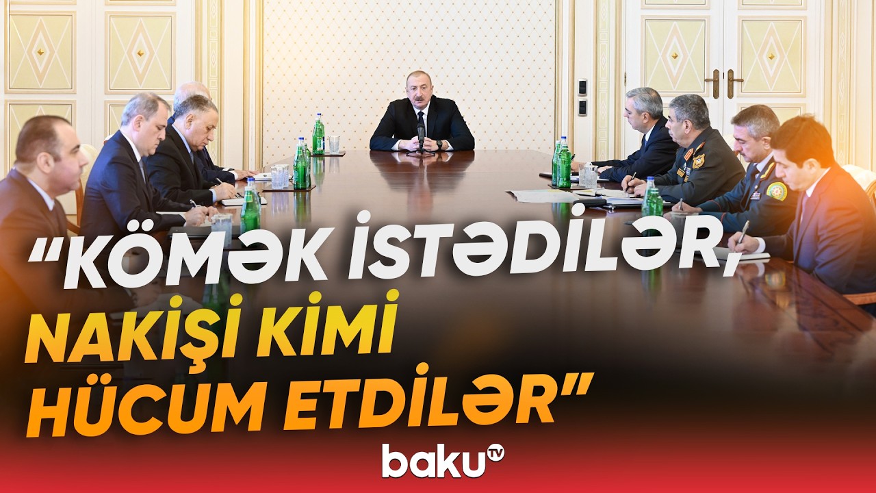 Prezidentdən nankor İrana sərt xəbərdarlıq | Silahlı Qüvvələrimiz səfərbərlik vəziyyətinə gətirildi