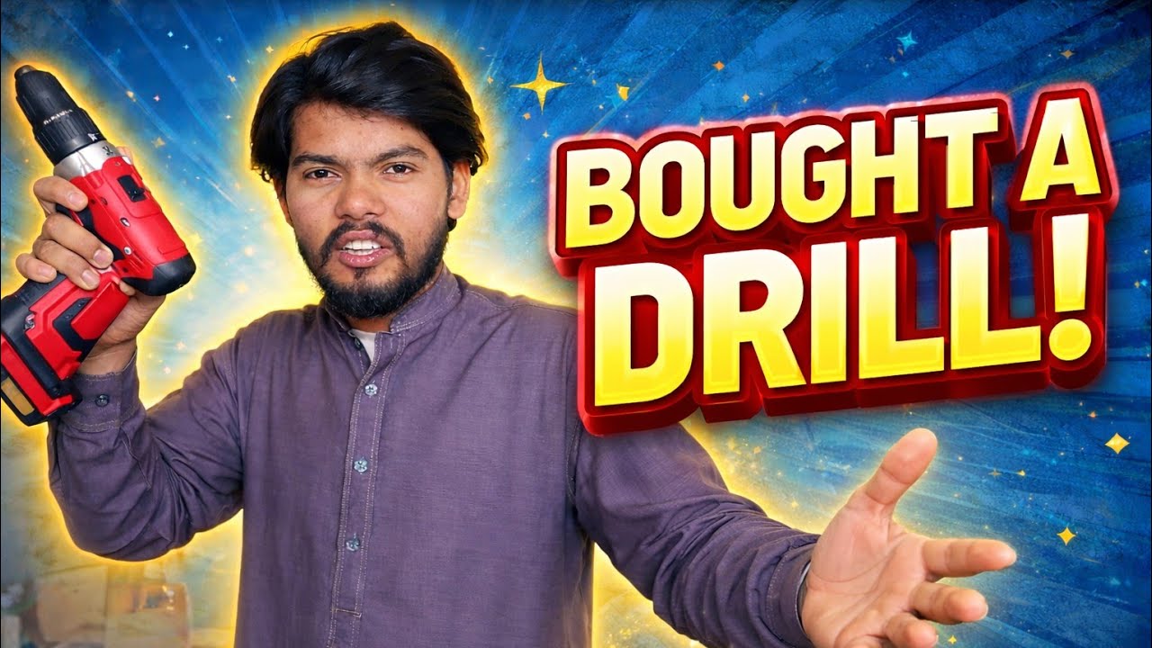 “Bought a Drill  | Day 1 Experience | Daily Vlog”