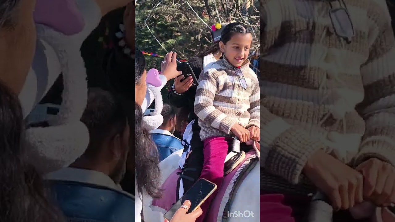 शिमला माल रोड का रंगीन नजारा 
