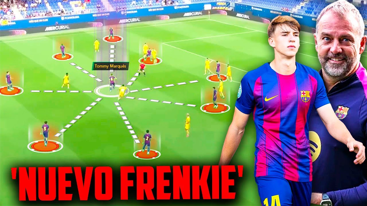 ¿Quién es TOMMY MÁRQUES y por qué HANSI FLICK está IMPRESIONADO con la nueva JOYA de LA MASIA?