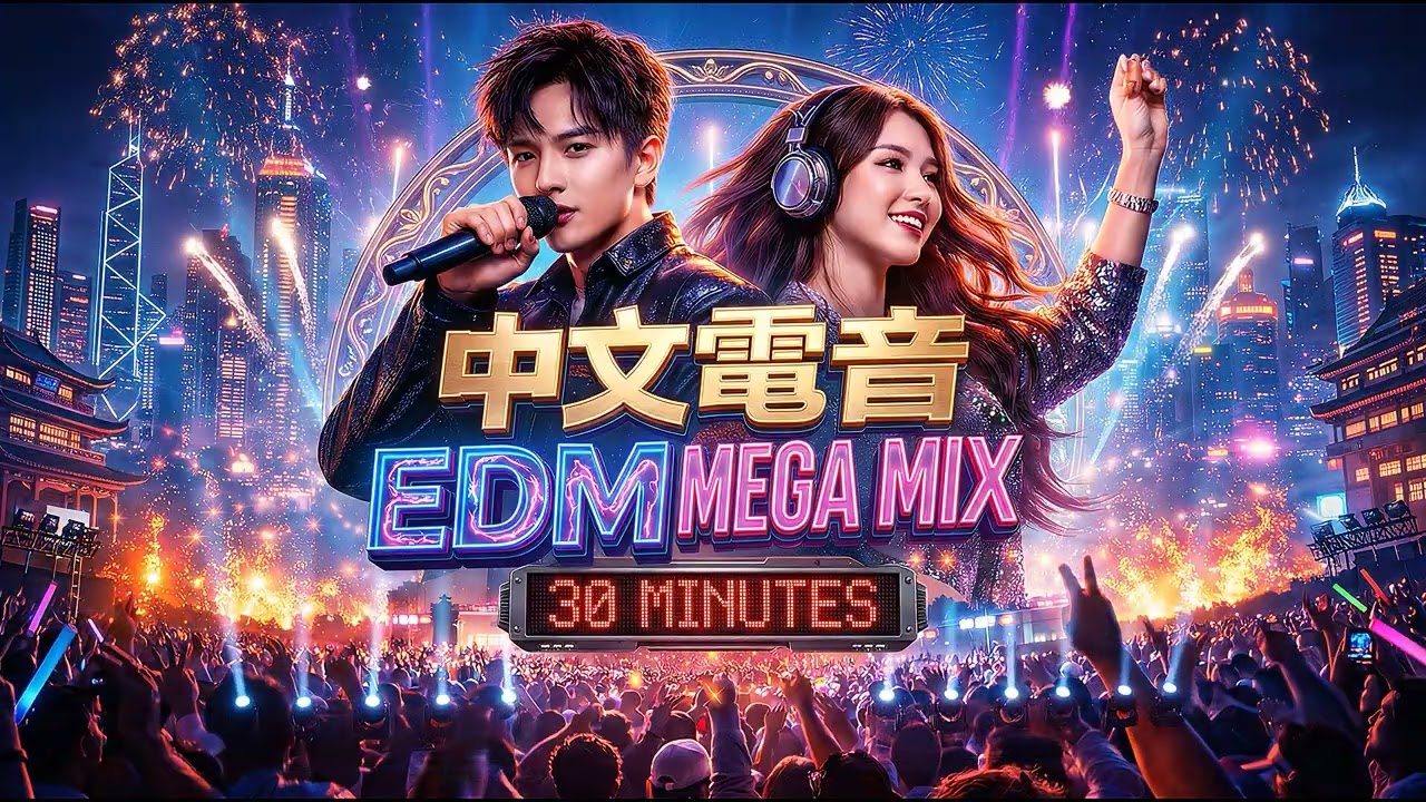ChineseEDM 2026 🔥 30分鐘華語電音派對串燒 | Festival Anthem Mix