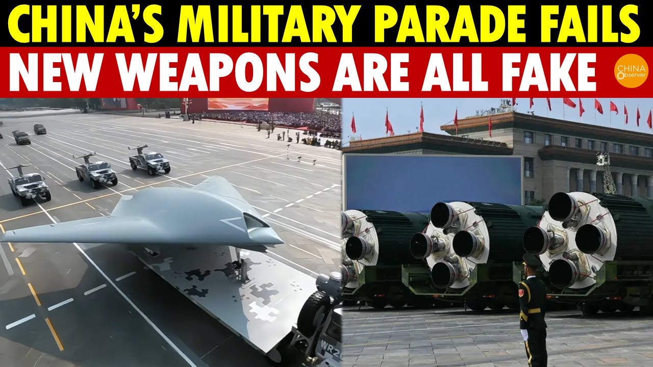 China&rsquo;s Military Parade Fails, the So-Called New Weapons Are All Fake&mdash;Shocking Reveal Inside