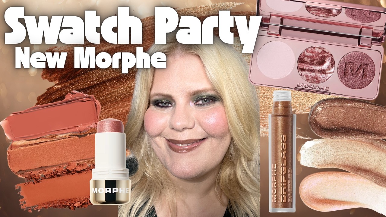 Swatching the entire ✨NEW✨ Morphe Collection