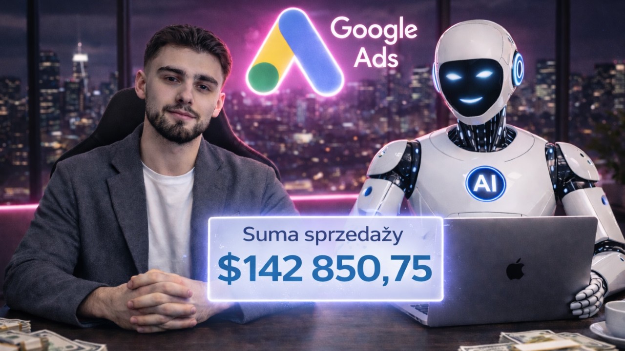 Jak pozyskiwać klient&oacute;w z Google Ads dzięki AI.