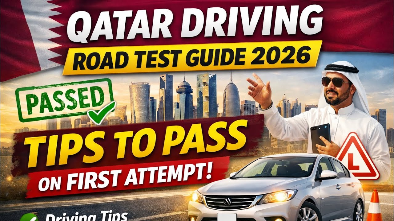 Qatar Driving Road Test Guide 2026 | Tips to Pass on First Attempt