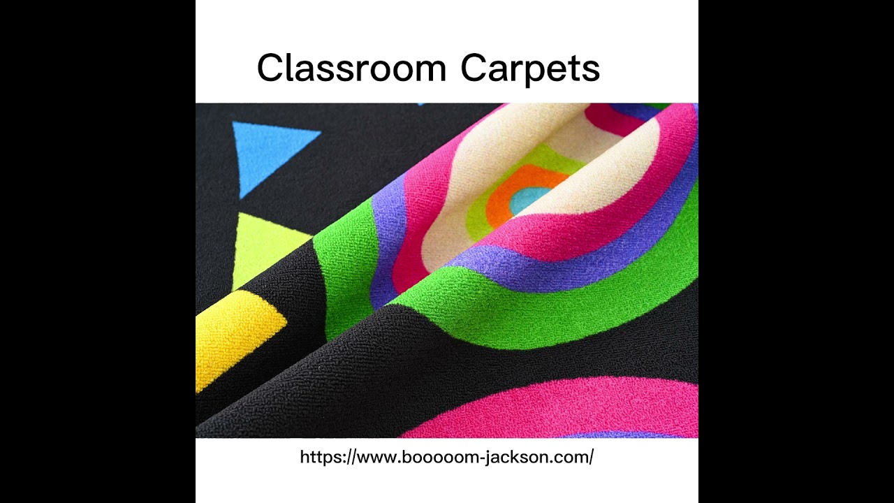 Children's Classroom Seating Rug for Nursery School