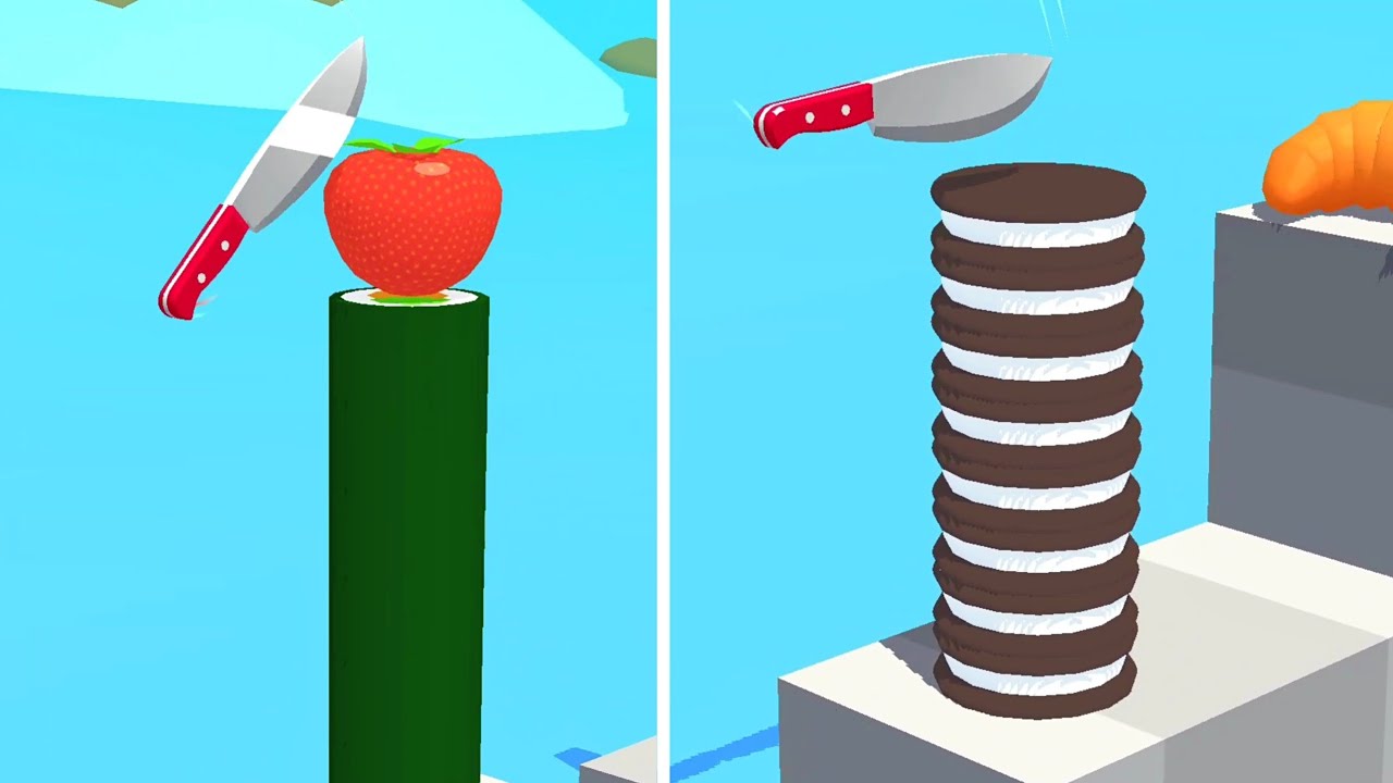 Slice It All Game! Very Satisfying and Relaxing ASMR Slicing Video NEW UPDATE