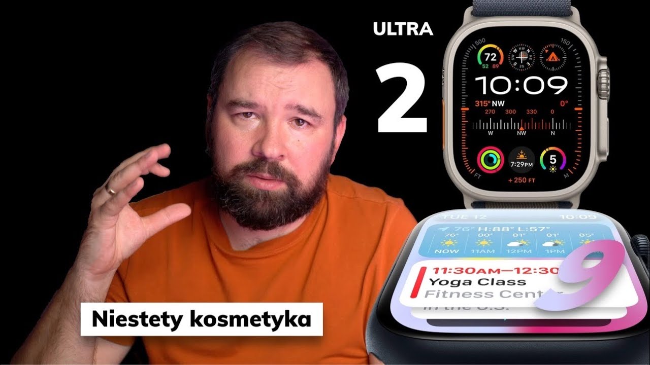 Apple Watch 9 i Watch Ultra 2 - drobne zmiany, ale bez szału