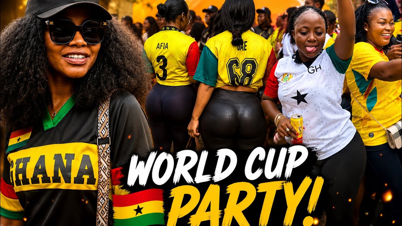 Wildest 😳World Cup Party in Accra 🇬🇭| Hot Girls At Retro Vibes