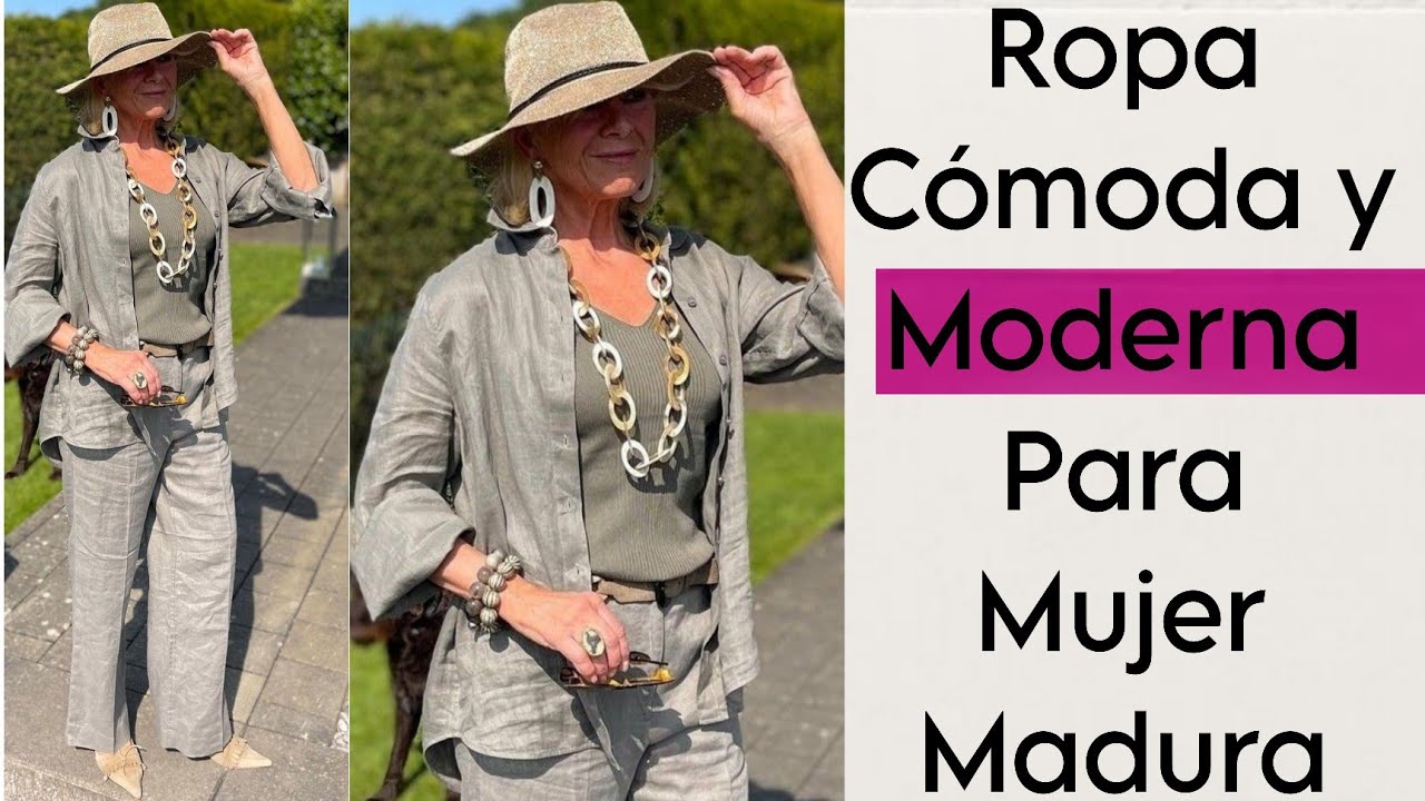 Usa ésta ropa cómoda a tus 50 y 60 años