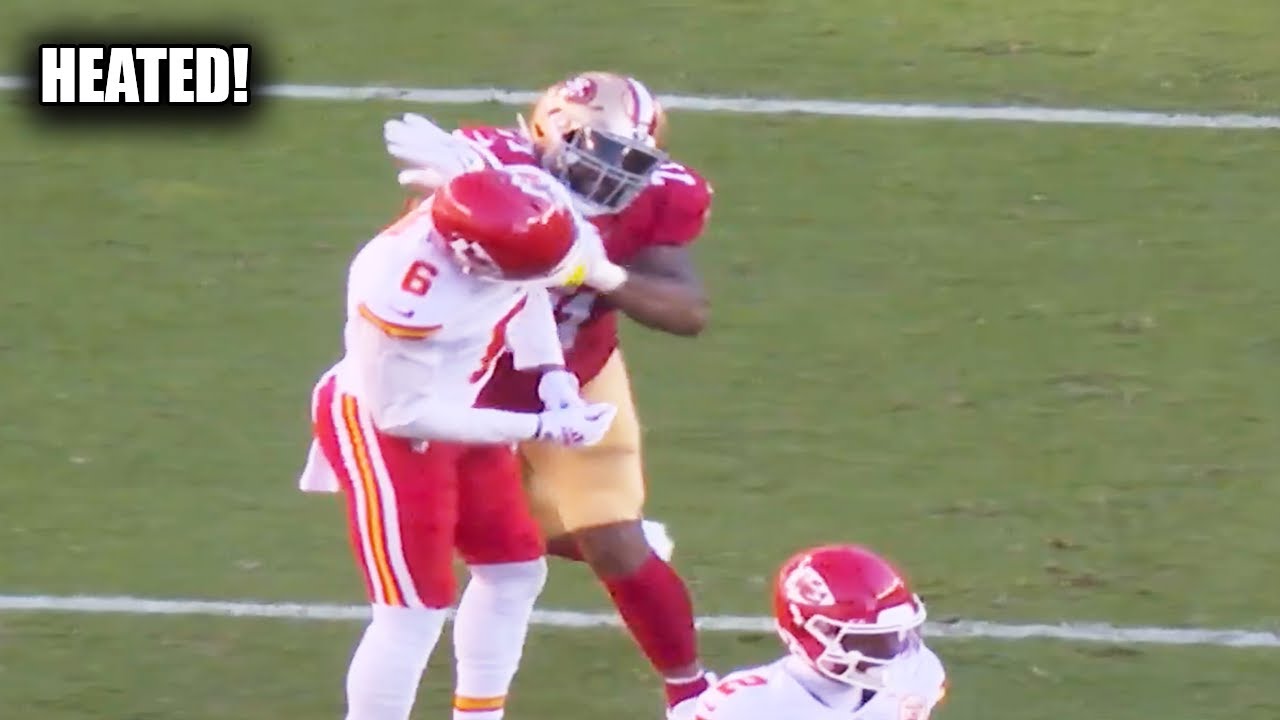 Trent Williams EJECTED After Throwing Punch at Bryan Cook 😳 Chiefs vs 49ers 2024 Highlights