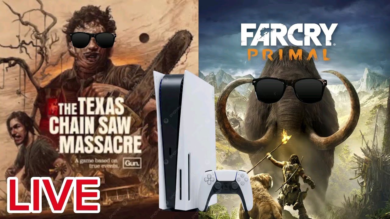 🔴LIVE! [SHORTS] TCM + FARCRY Primal 60FPS | Texas Chainsaw Masscare Game + FARCRY Primal