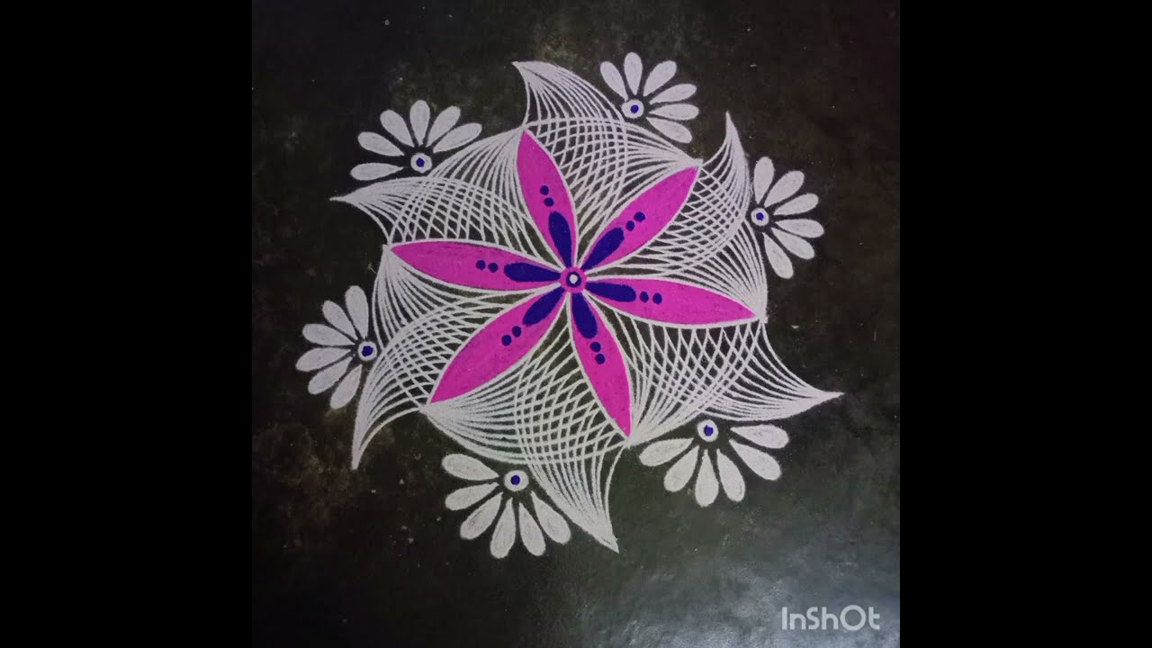 5*3 dots /மாசி மாத கோலம் /rangoli kolam designs/ simple muggulu /beginners kolam 