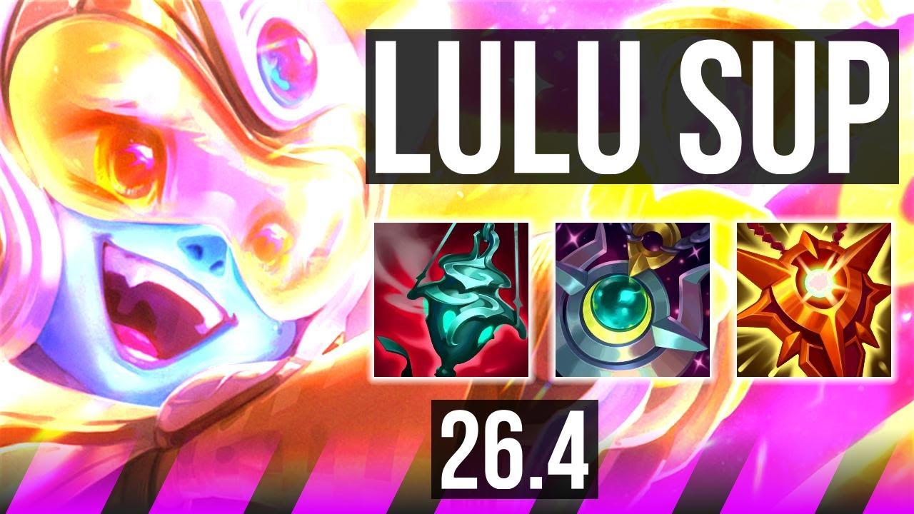 LULU & Yunara vs NAMI & Corki (SUP) | EUW Challenger | 26.4