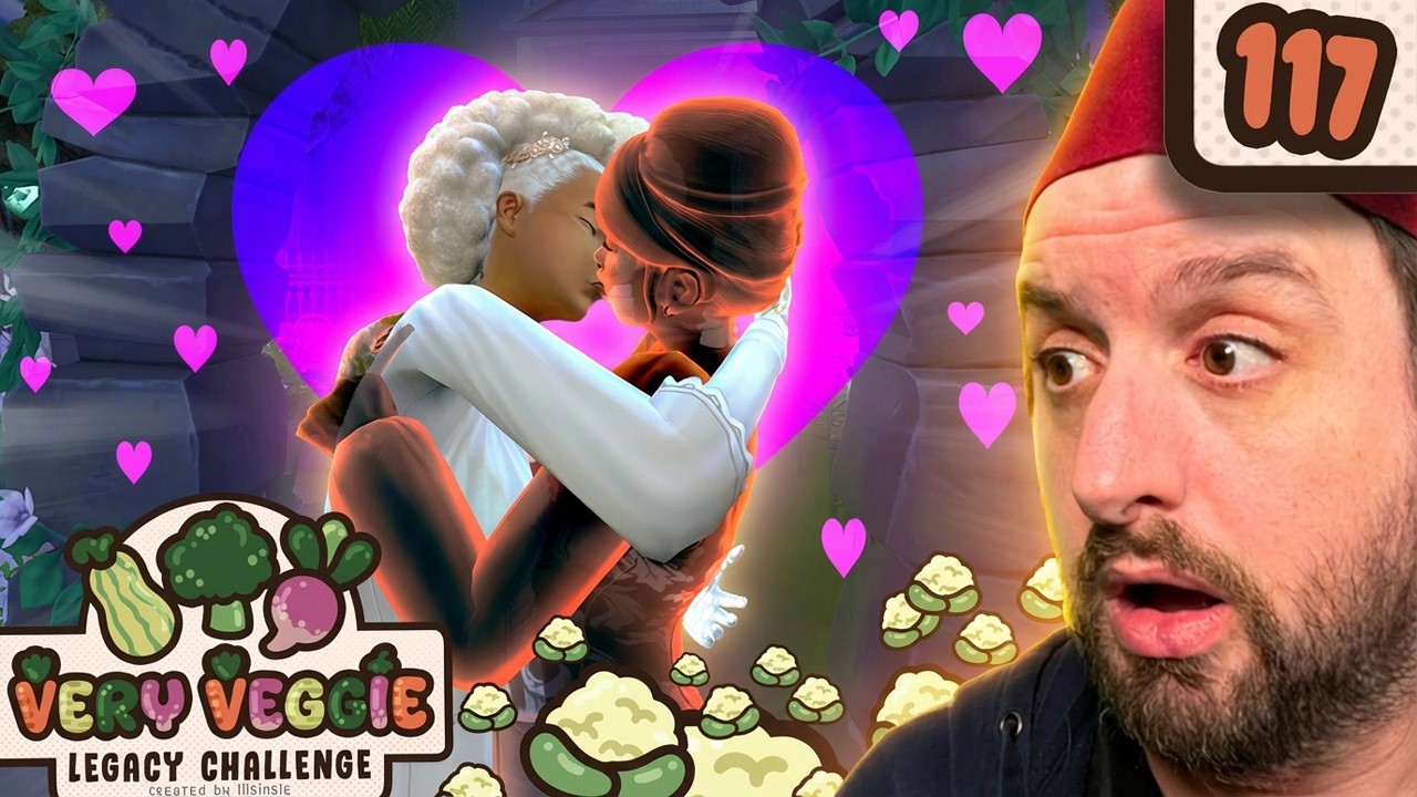 It’s a Nice Day for a White Wedding In My Veggie Legacy Challenge!!
