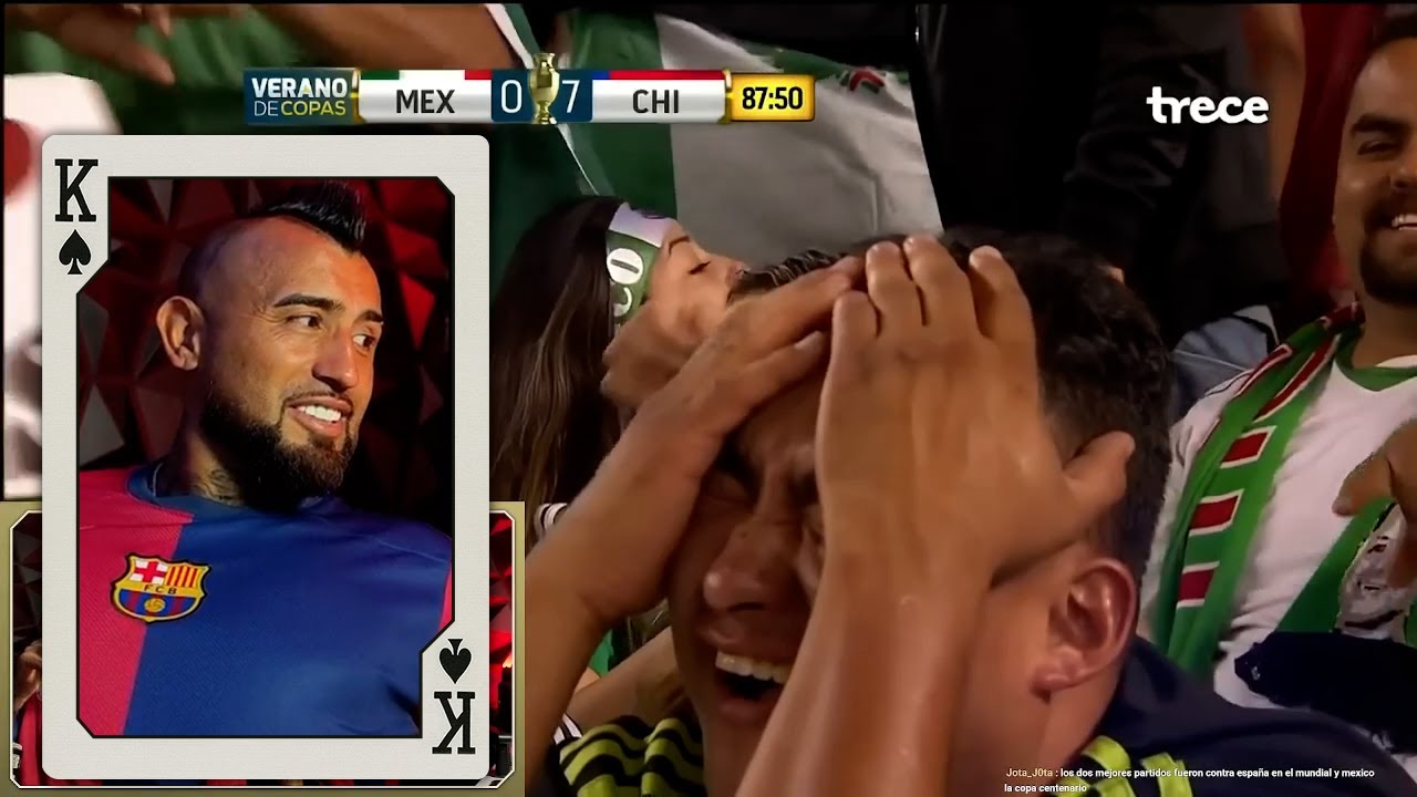 King React: 7-0 Chile a México