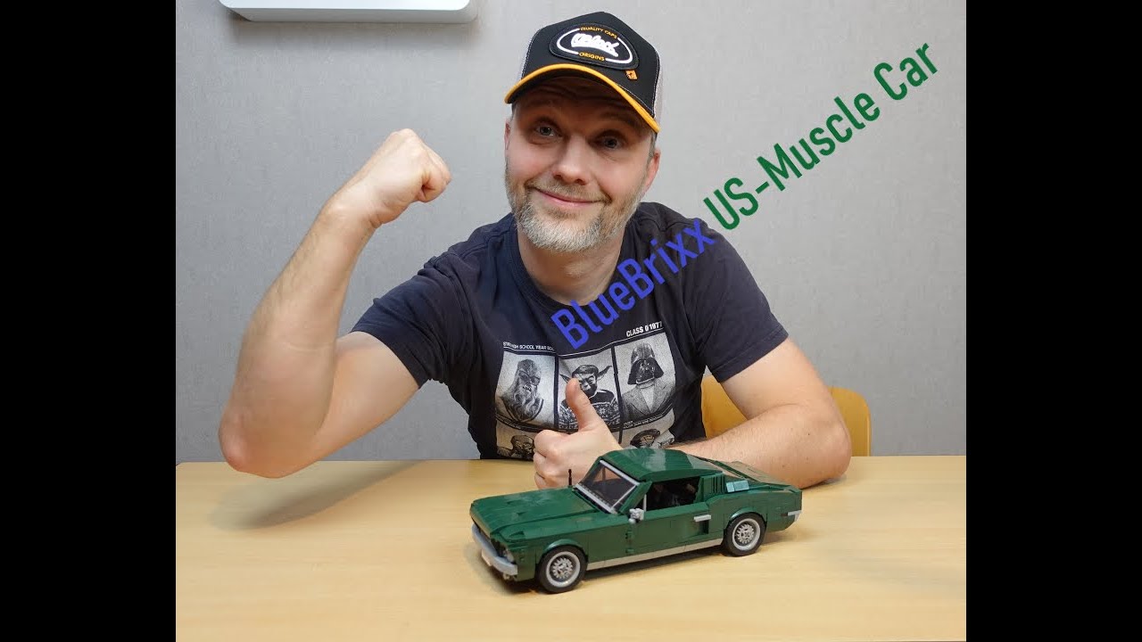 Brauchst´e auch Hirn... BlueBrixx Specials Grünes US-Muscle-Car 102892