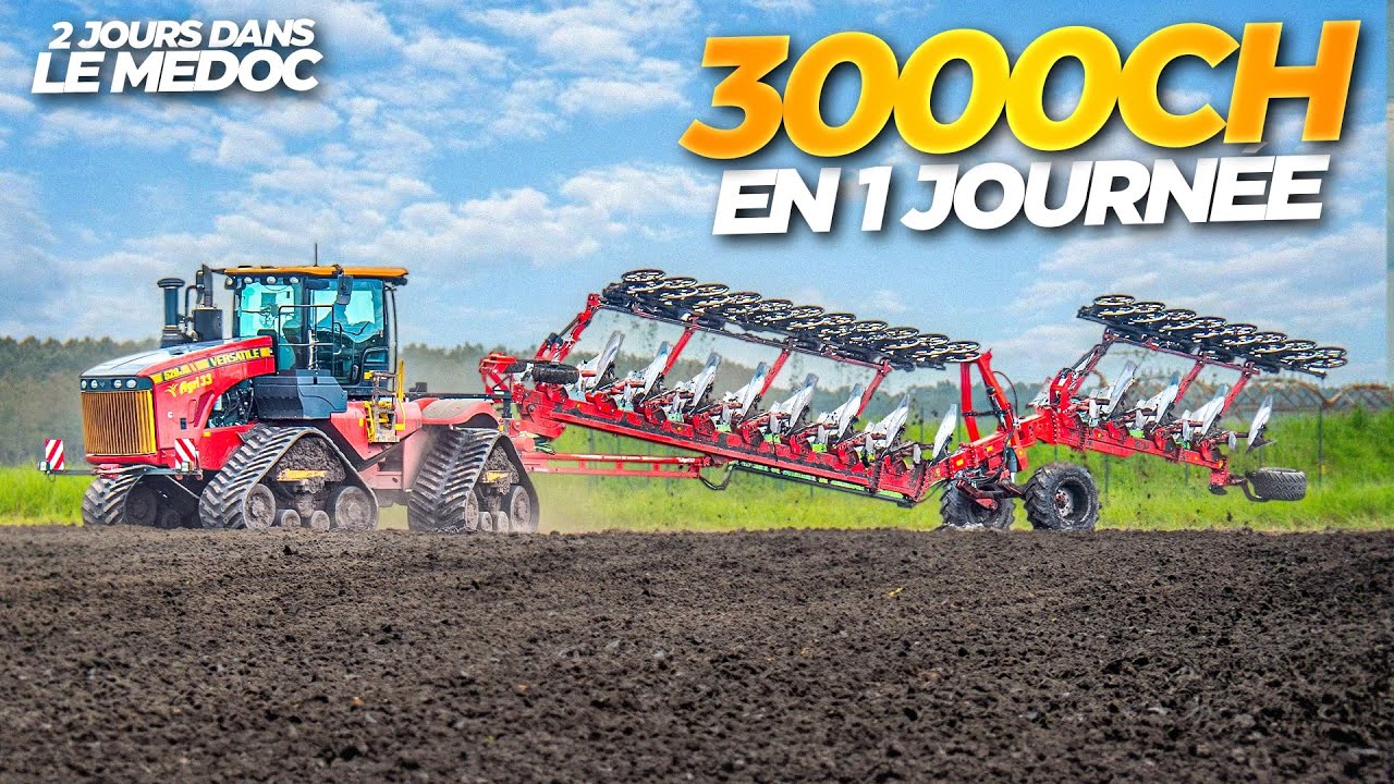 VLOG - 2 Jours dans le MEDOC - Partie 1 : 3000ch dans la journée / XXL MACHINERY