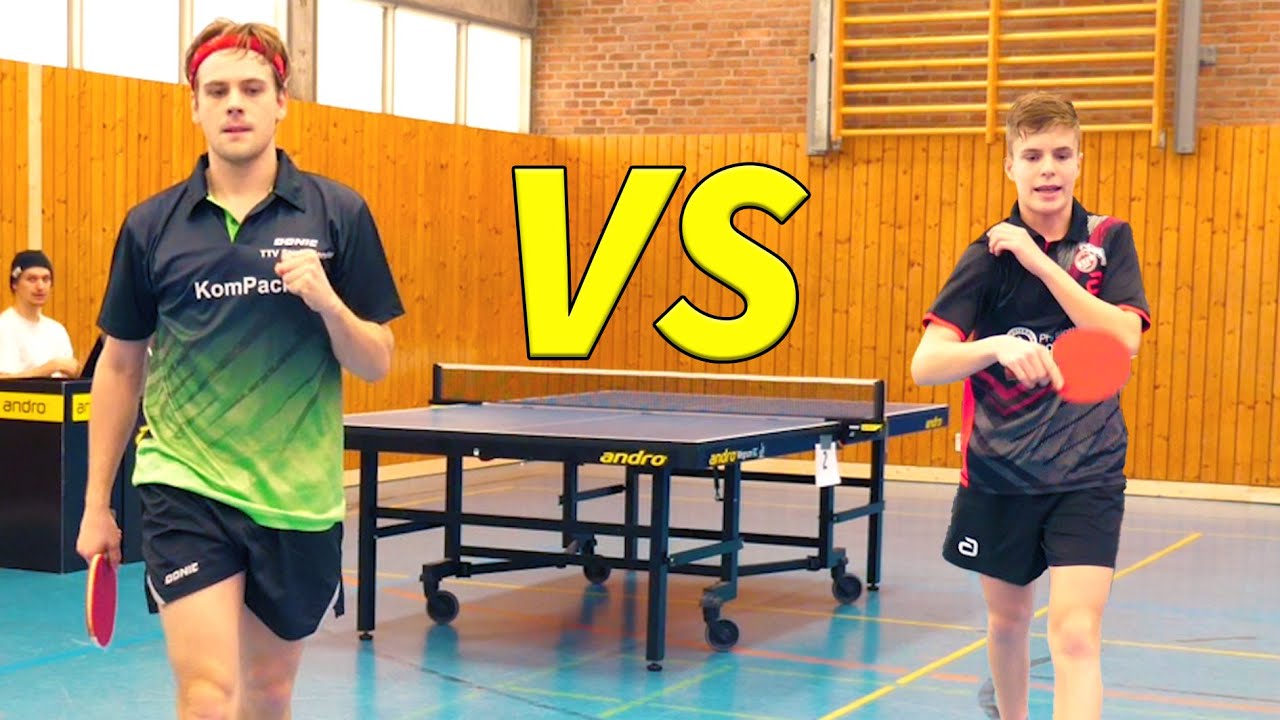 Pongfinity Miikka VS Best 15-Year-Old in Germany