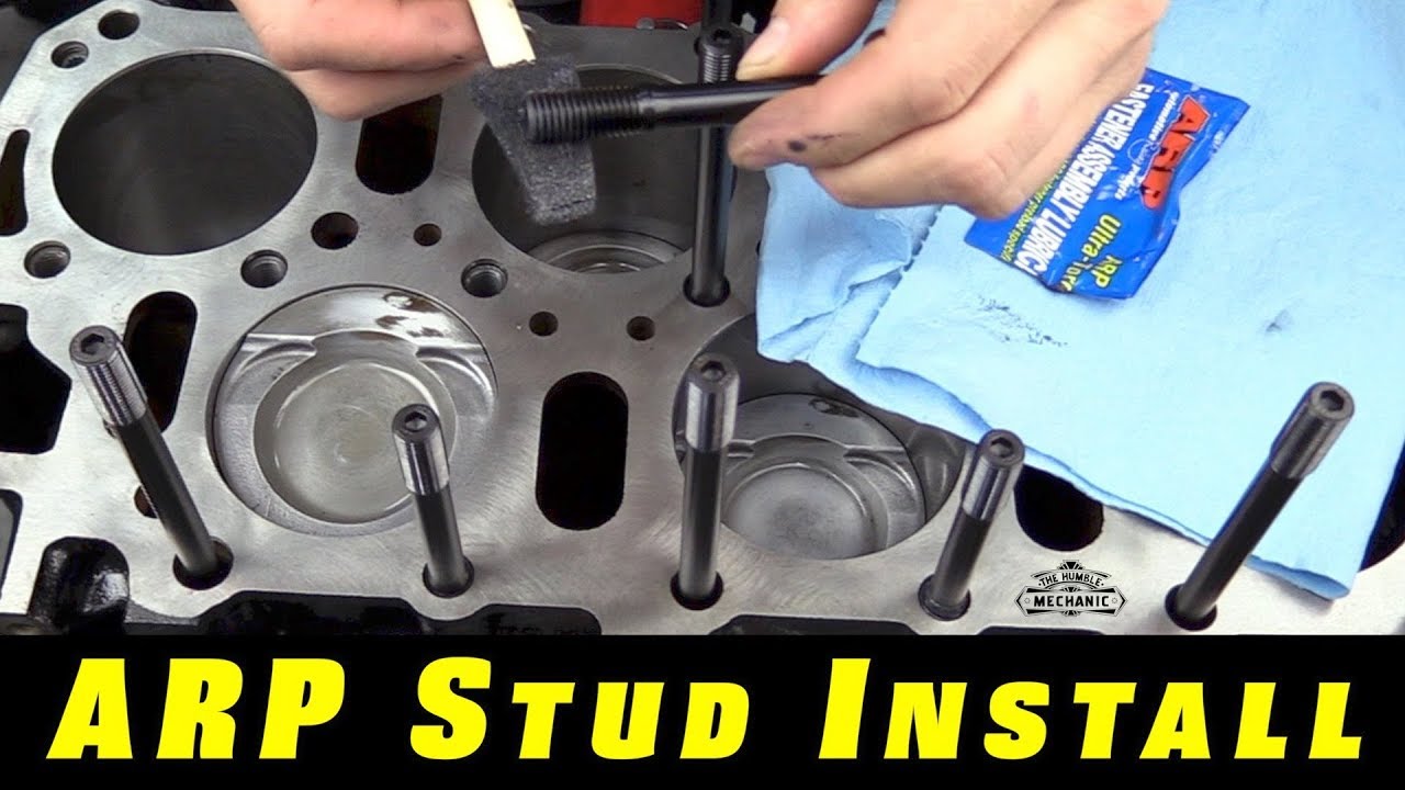 The Easy Way to Install ARP Head Studs