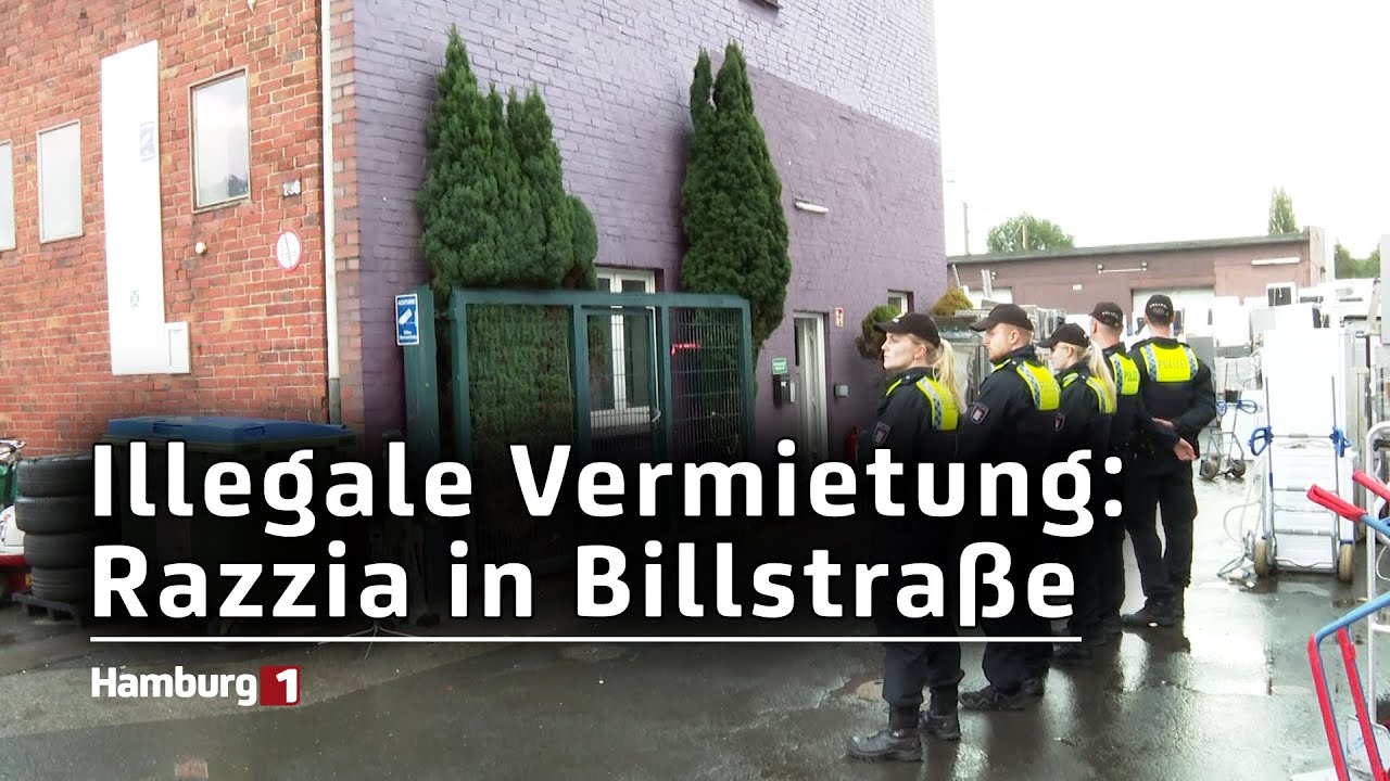 Nach Großfeuer: Razzia in Billstraße deckt illegale Zimmervermietung auf