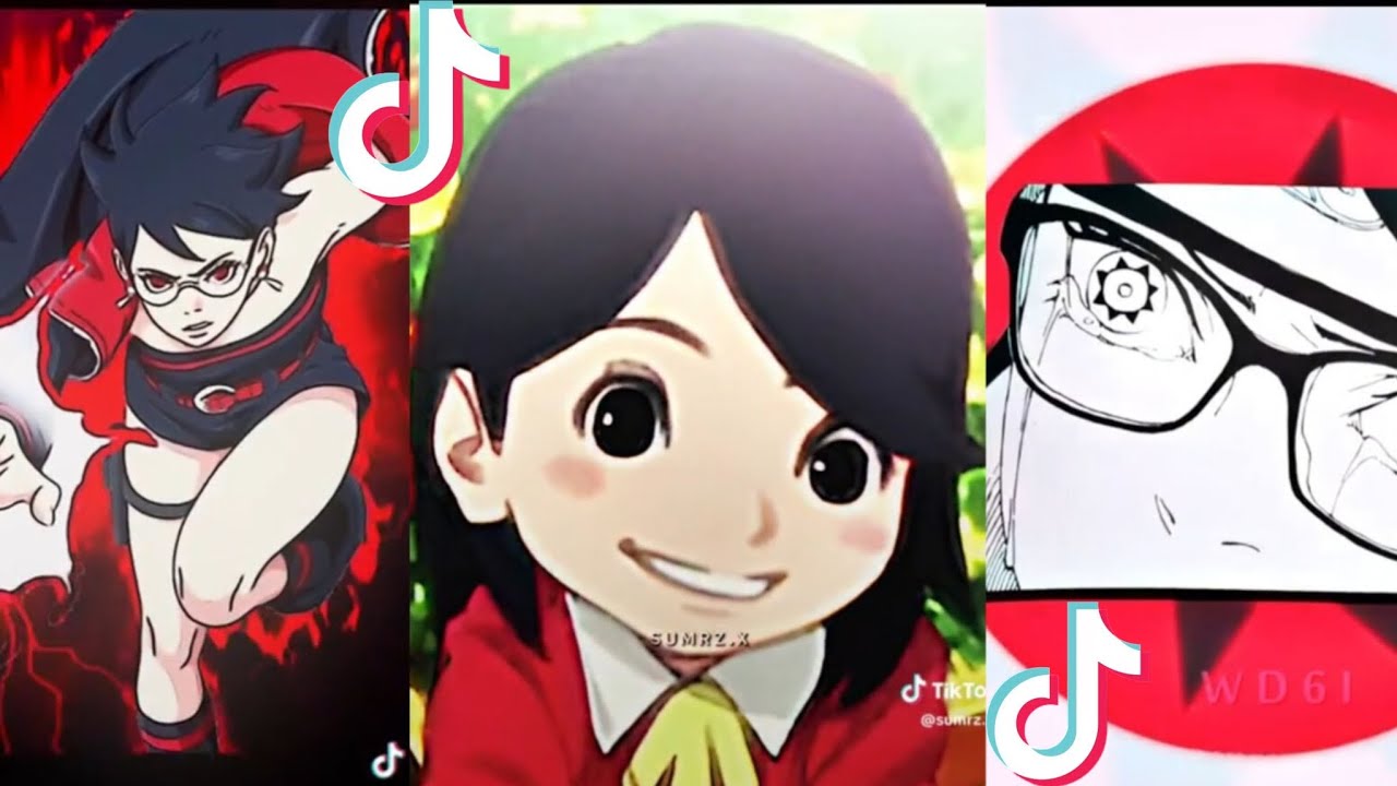 sarada uchiha tiktok compilation /part 1