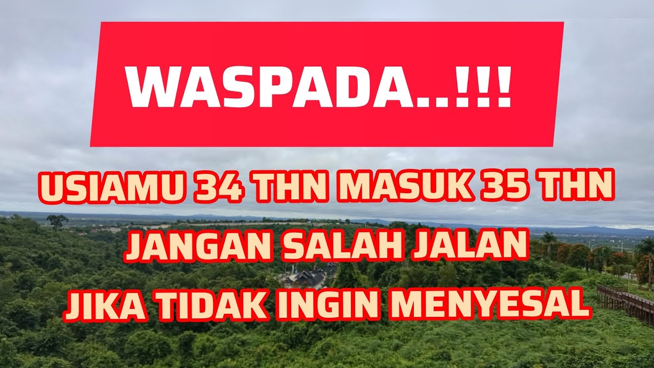 RAHASIA UMUR, JALAN PERSIMPANGAN HIDUP