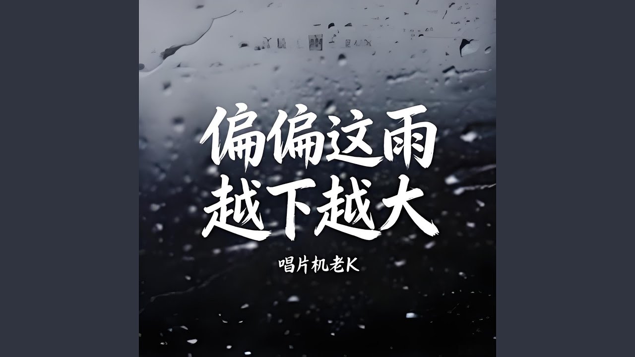 偏偏这雨越下越大