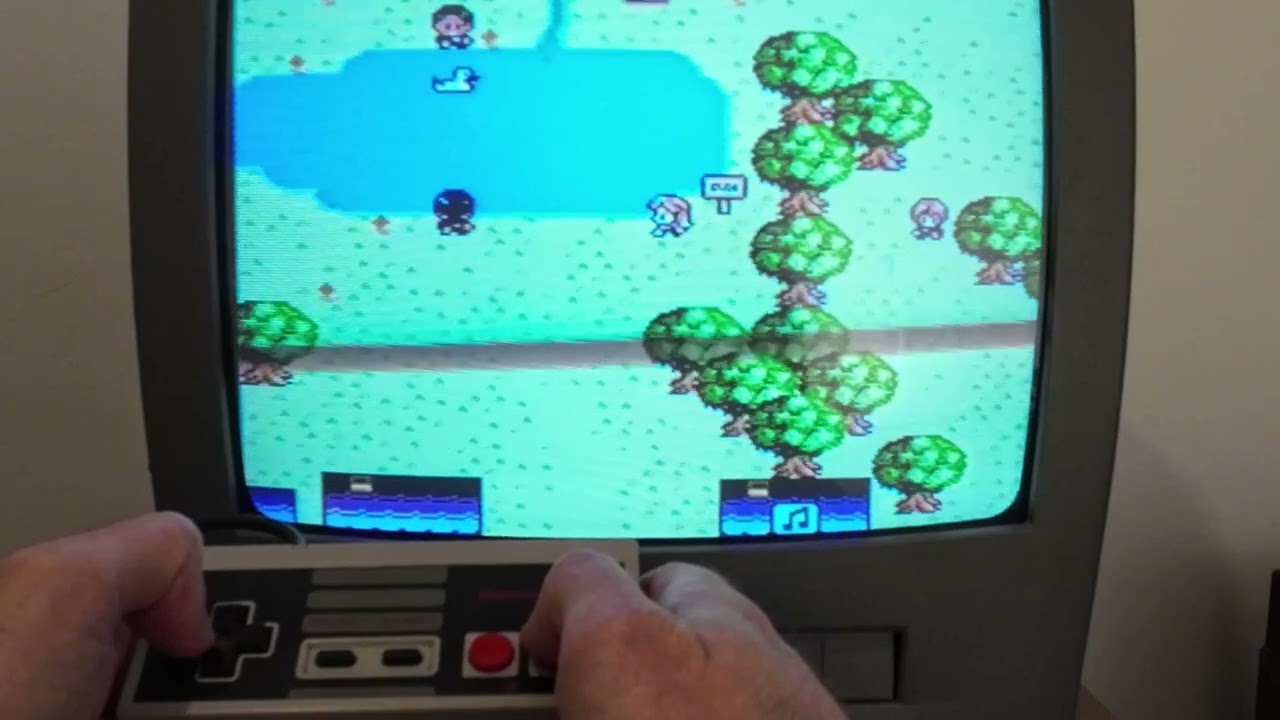 GB Studio Sample Project Walkthrough... on the big screen!