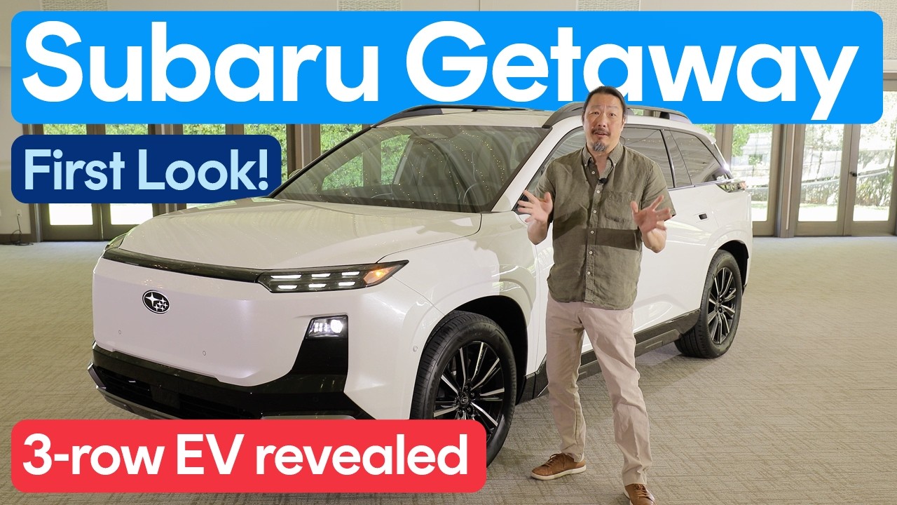 Subaru Highlander EV &mdash; двойник конкурента | Первый взгляд на Subaru Getaway 2027