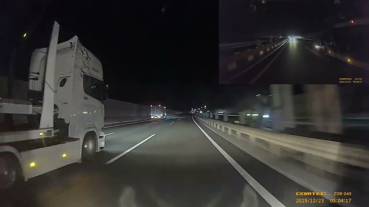 【30分ドライブ映像】宝塚→広島｜中国道・山陽道 深夜ドライブ