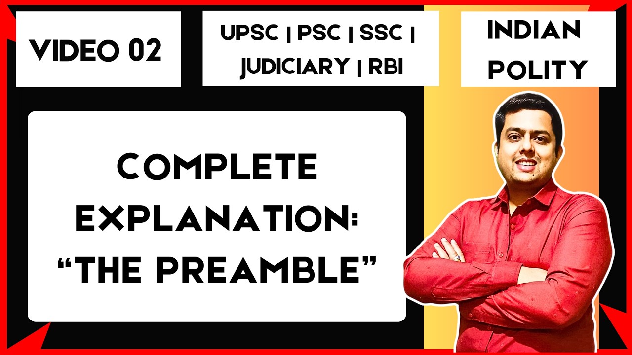 Preamble of the Constitution of India Explained: Meaning, Philosophy & Supreme Court Cases | UPSC