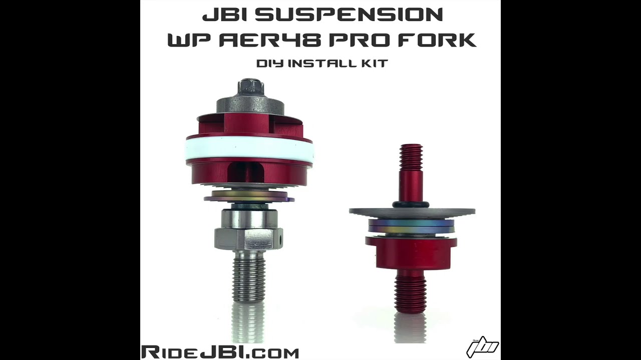 How To Install JBI Suspension WP AER48 / XACT48 Fork DIY Kit