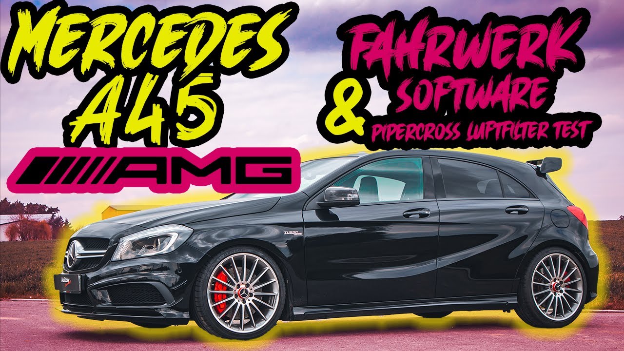 Mercedes AMG A45 | KW V3 | Software | Leistungsmessung mit Pipercross Filter Test | Aulitzky Tuning