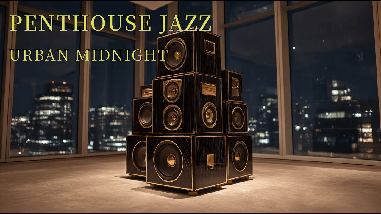 High-End Penthouse Jazz: Luxury Smooth Jazz Mix for Late Night Elegance