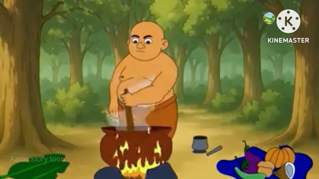 ब्राह्मण अढ़ैया की कहानी |brahman adhayya ki story|Hindi cartoon story |moral story|👍