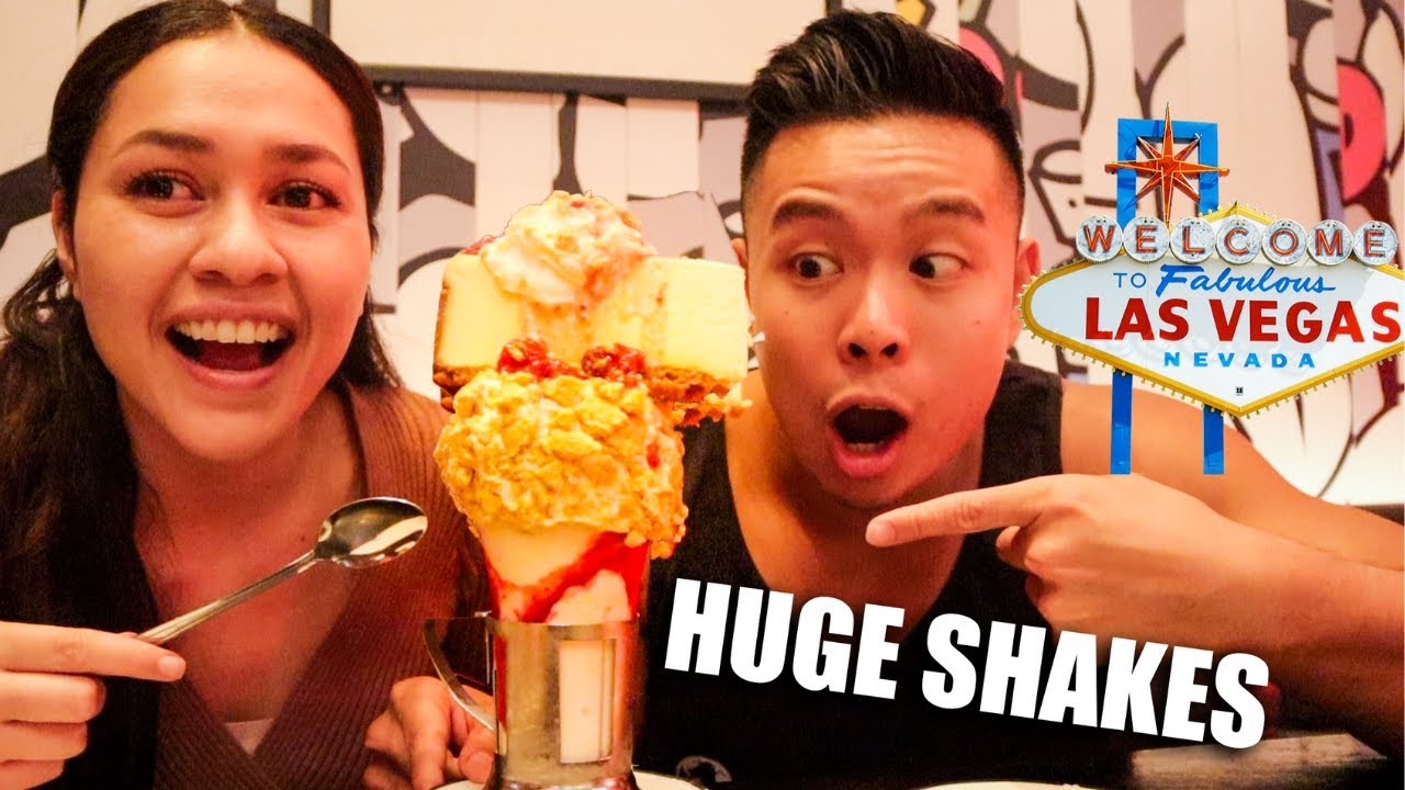 CRAZY Shakes & Burgers @ Black Tap Venetian!