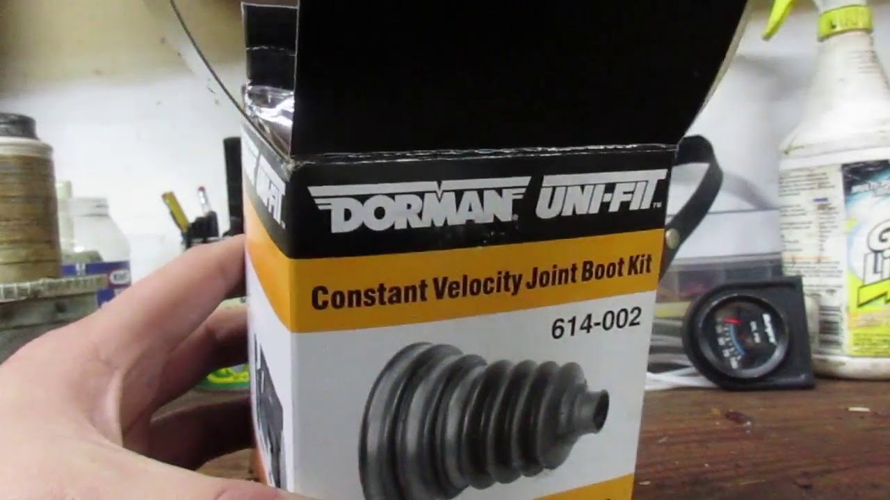 dorman unifit constant velocity joint boot kit 614 002 unboxing Review part 1