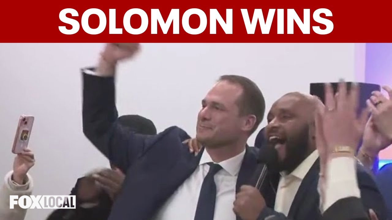 FULL: James Solomon victory speech, former councilmember elected Jersey City mayor