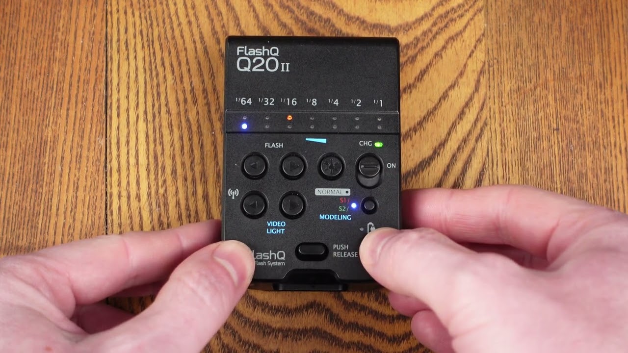 How to pair LightPix Labs FlashQ Q20ii and T2 Transmitter